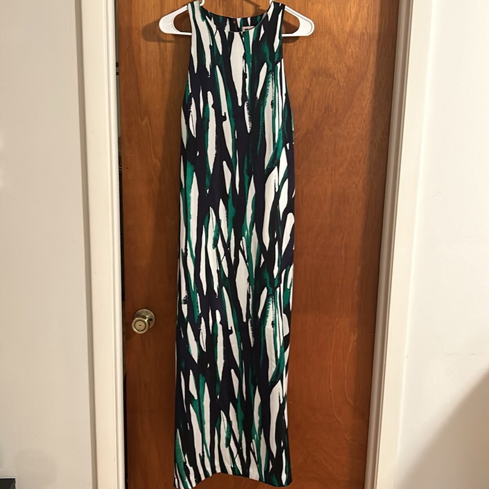 Anne Klein long sleeveless dress